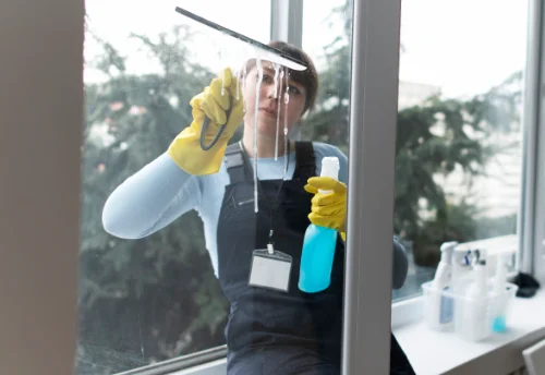 Nettoyage de vitres intérieures et extérieures à Trélans